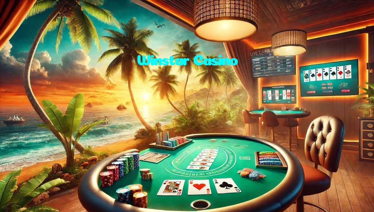 Winstar Casino casino presented on mobile device in Pakistan with slots and live games