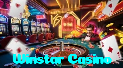 Winstar Casino casino presented on mobile device in Pakistan with slots and live games